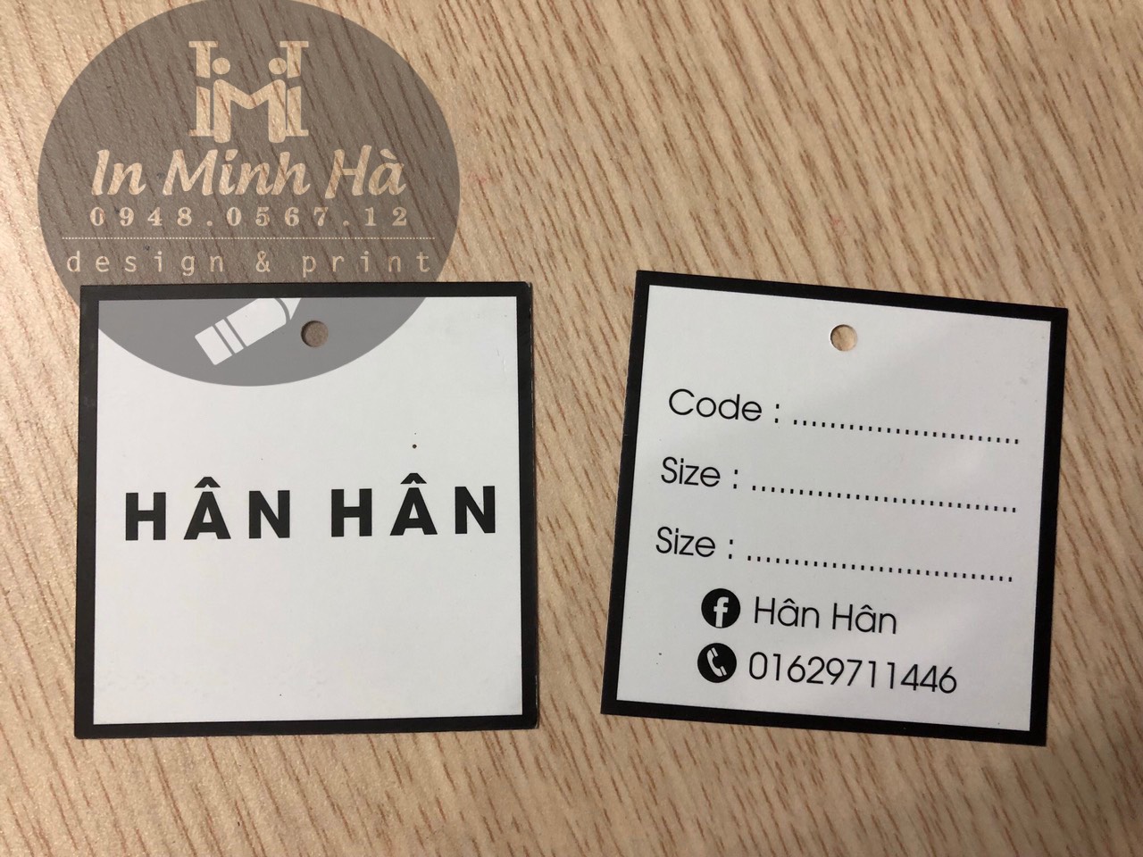 TAG GIẤY, THẺ BÀI TREO QUẦN ÁO TẠI TP HỒ CHÍ MINH